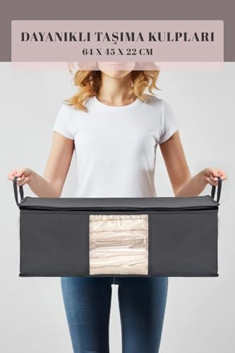 Pencereli Hurç Altı Düzenleyici Set (64 * 45 * 22 Cm, Adet, 6)