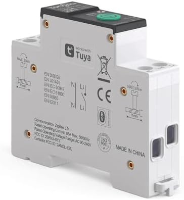 63 Amper Akıllı Sigorta (, Smart Life, Zigbee2MQTT Uyumlu)