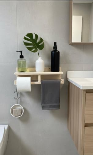 dekorasyon ahşap sabunluk ve tuvalet kağıtlığı