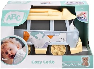 Dickie Toys, 204114015, Abc Carlo, Serbest Tekerlekli, Kapıları Açılabilir, Özel Göz Tasarımı, 25 cm