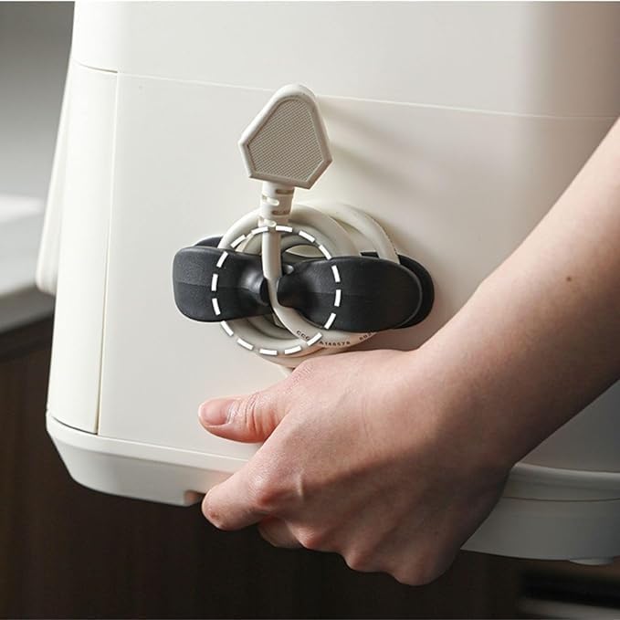 2li Kablo Tutucu Silikon Kordon Sarıcı Kablo Yönetici Klips