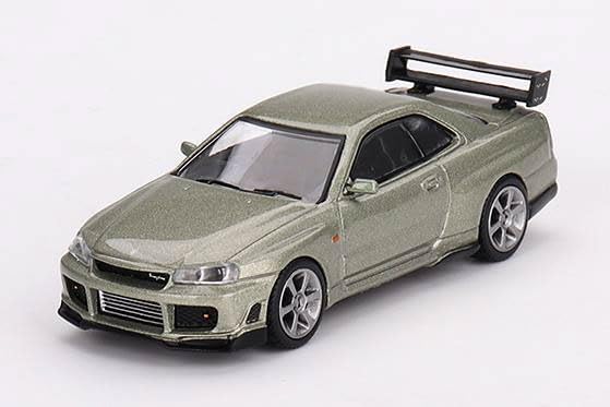 MINI GT 1/64 Skyline Gt-r (R34) Tommykaira R-z Millenium Jade Mgt00697