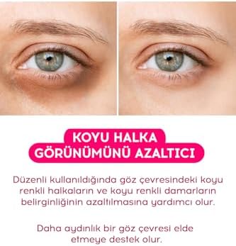 Velvatura Göz Çevresi Bakım Kremi Aydınlatıcı, Nemlendirici, Morluk, Koyu Halka Ve Kırışıklık Karşıtı