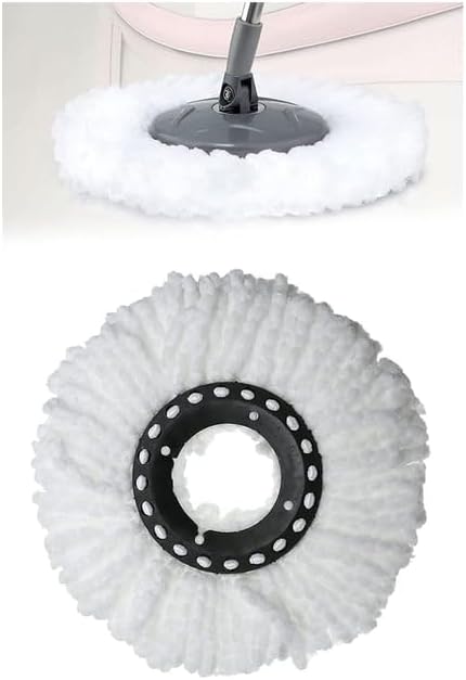 Mop Yedek Başlık Yuvarlak Paspas Yedeği Döner Başlıklı Püskül