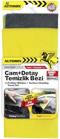 Cam + Detay Temizlik Bezi | Çiziksiz ve Hızlı Oto Temizlik Bezi