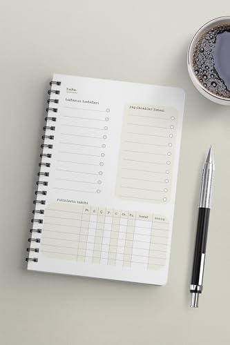 Tarihsiz Ajanda - Plastik Sert Kapaklı - TypeWriter Serisi