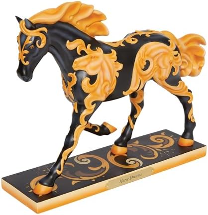 The Trail of Painted Ponies At Rüyaları Heykelcik, 18 cm, Çok Renkli