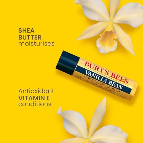 Burt's Bees Vanilla Bean Lip Balm, Dudak Bakım Kremi, 4.25 Gram