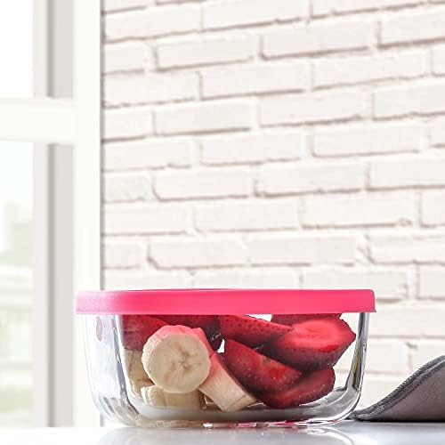 Saklama Kabı, Cam, 270 cc, 4 Adet