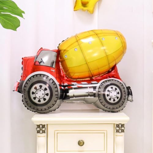 Mikseri Folyo Balon 80 cm İnşaat Temalı Parti Malzemesi