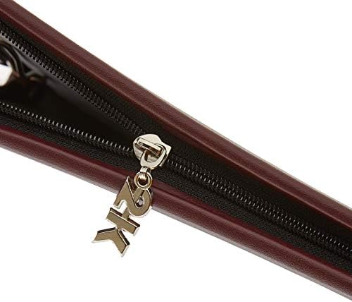 2K 414-4 Sekreter Notluğu A4 Sekreterlik Dosyası Fermuarlı Deri Kapaklı Sekreter Tablası, Bordo