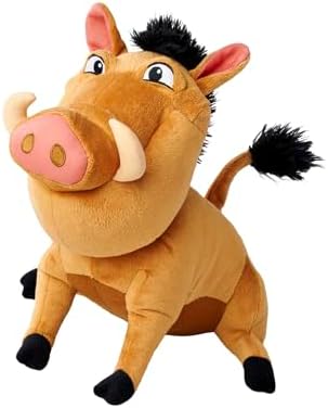 6315870071NPB, Lion Pumbaa Peluş Figürü, Özel ve Detaylı Tasarım, Dayanıklı Kumaş, 25 Cm