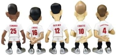 - 5'li Paket - 7 cm PVC Figürler - V2 (Ramos, Rakitic, Mir, Navas, Fernando)