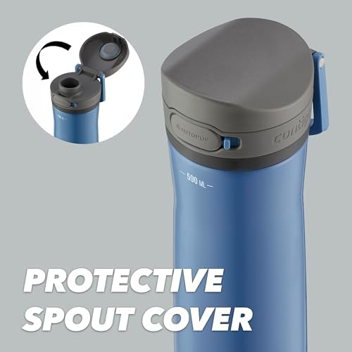 Jackson Autopop Soğuk Su Termosu 590 mL Siyah