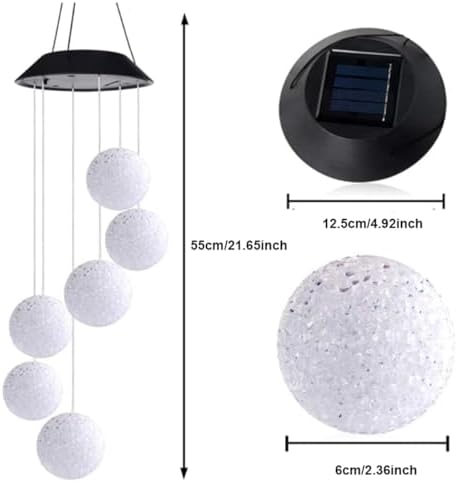 Güneş Enerjili Renk Geçişli Kristal Top Aydınlatma/GT-SL10