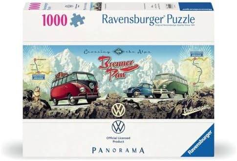 , 1000p Panaroma Puzzle VW, Yetişkin Puzzle