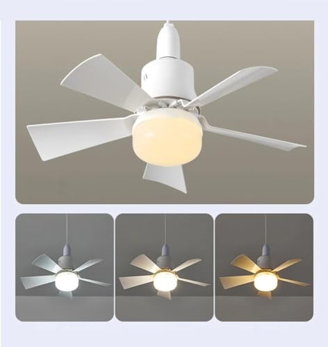 82 Watt Vantilatör 3 Kademe Hız Dimmerli 3 Renk Led Işık Karayel Kumandalı Fan Torch Led Ampul