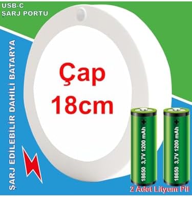 Şarjlı Hareket Sensörlü Led Aydınlatma / GT-CL05