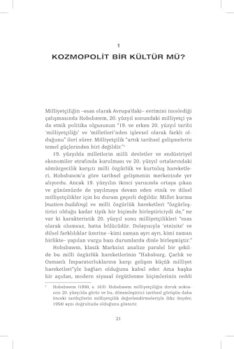 Küresel Çağda Milletler ve Milliyetçilik