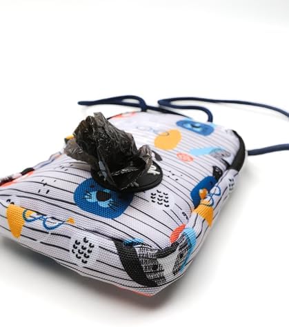 Pawlook Cep Telefonu Çantası –Dışkı Poşeti, Fermuarlı, Gizli Poşet Gözü, Köpek Gezdirme için İdeal, Woof