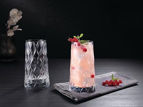 Leafy Meşrubat Bardağı, 4'lü 450 cc