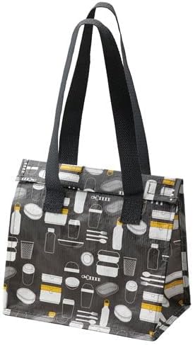 Yemek Çantası Taşınır Siyah 5 Kg Yıkanır Yemek Çantası