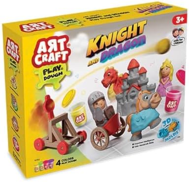 Art Şövalye ve Ejderha Oyun Hamur Set 280 gr