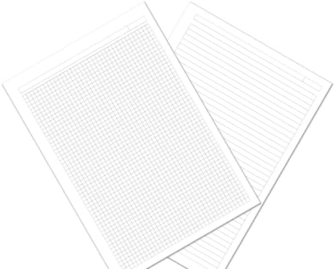 A4 Spiralli Okul Defteri 8’li Set – 4 Çizgili + 4 Kareli – 72 Yaprak (144 Sayfa)