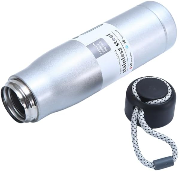 Çelik İçli Termos 550 Ml Gri Skm015