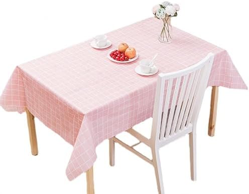 Masa Örtüsü, Su Geçirmez PVC -%100 PVC Su Geçirmez, Yağa Dayanıklı, Lekeye Dayanıklı Dikdörtgen Masa Örtüsü, Silinebilir Masa Örtüsü, İç ve Dış Mekan Kullanımı İçin