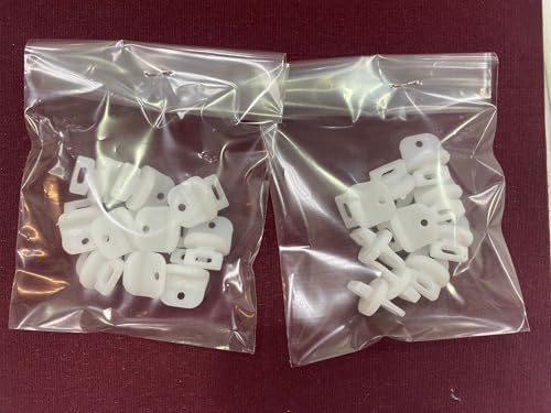 Beyazıt Perde Sonu Korniş Stoperi (Perde Finali) 10'lu Paket x 2 Adet Beyaz byzt244