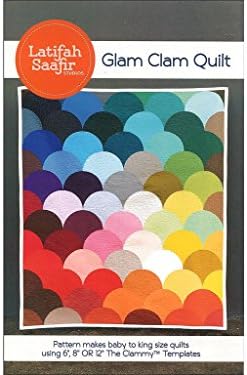 Latifah Saafir Glam Clam Yorgan Deseni, Çok Renkli