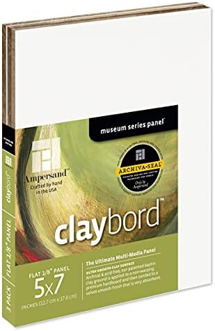 Art Ahşap Boyama Paneli: Müze Serisi Klaybord, 1/8 İnç Derinlik 3 Parça