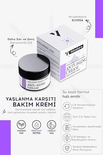 Yaşlanma Karşıtı Krem Kırışıklık Önlemeye Yardımcı Besleyici Onarıcı Anti-aging Krem