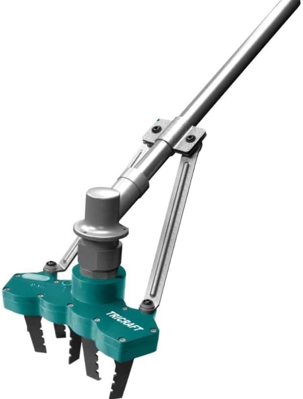 Çapalama Aparatı, 4 Başlıklı Bahçe Çapası, Çok Fonksiyonlu Toprak İşleme Aleti