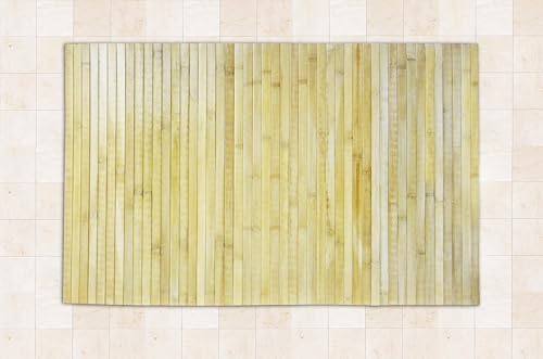 Eko Serisi 50x80 cm Doğal Bambu Banyo Paspası