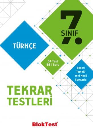 BLOKTEST 7. SINIF TÜRKÇE TEKRAR TESTLERİ 2021-2022