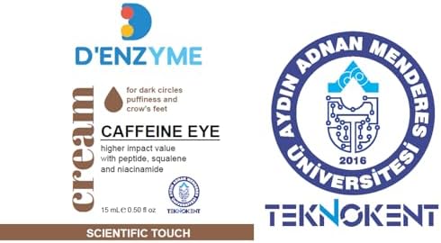 D'ENZYME Kafein Göz Kremi - Göz altı morluk karşıtı (FOR DARK CIRCLES, PUFFINESS and CROW'S FEET)