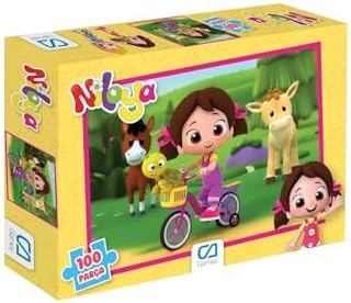 Niloya Lisanslı 100 Parça 34x24cm Çocuk Puzzle Yapboz Serisi