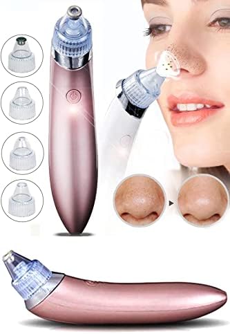 Mobee Vakumlu Akne Siyah Nokta Leke Çıkarıcı Cilt Temizleme 4 Başlıklı