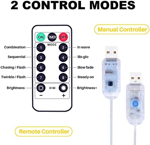 Yizhet Işık perdesi, 3 x 3 m, LED ışık zinciri, perde, 8 modlu, IP65 su geçirmez, iç ve dış mekan dekorasyonu, düğün, parti,, teras için (300 LED, sıcak beyaz)