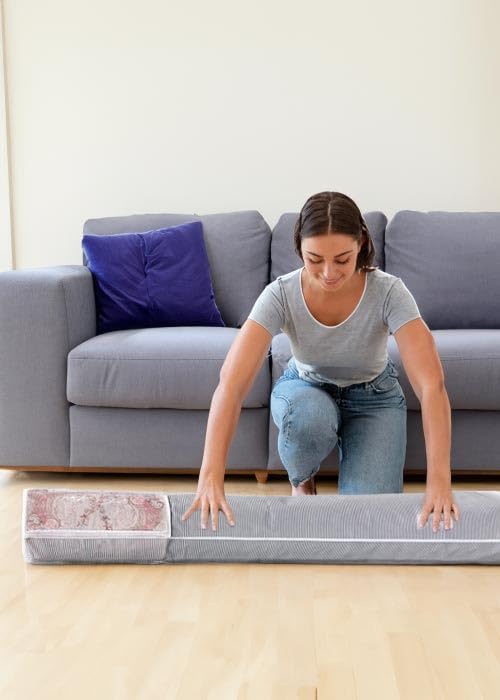 Pencereli Halı Hurcu 4m² Organizer Düzenleyici Kilim, Paspas Hurç (Yükseklik=170 cm)