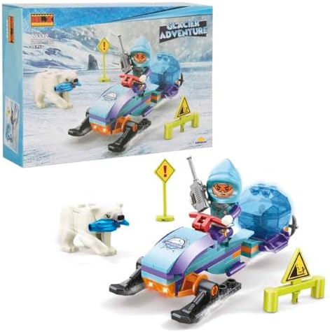 Glacier Adventure Set 1 Figürlü 59 Parça
