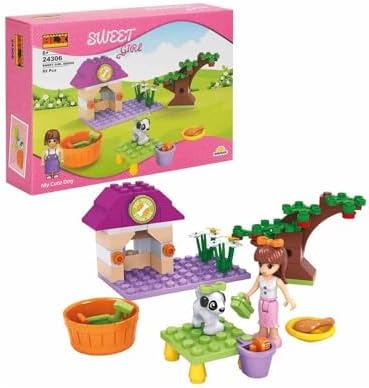 Seti Sevimli Köpek Ağaçlı 1 Figür 82 Parça