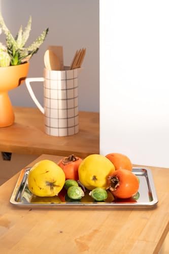 & Metal Çay Kahve Sunum Tepsisi