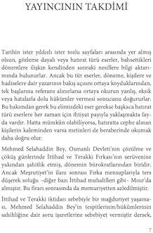 Bildiklerim: İttihad ve Terakki’nin Kuruluşu, Osmanlı’nın Çöküşü
