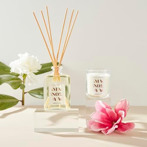 Çiçekleri Serisi Kokulu Mum Manolya