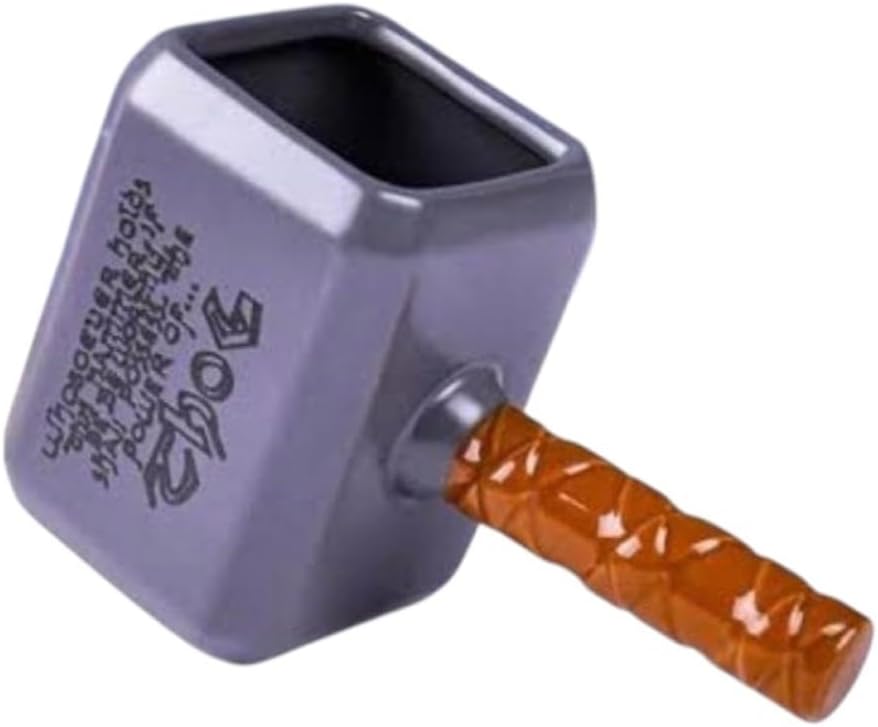 Thor Çekici Kupa Thor Hayranlarına Mükemmel Hediye Hediyelik 3D Tasarım Kupa