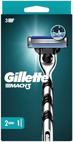 Gillette Mach3 Tıraş Makinesi + 2 Adet Yedek Tıraş Bıçağı