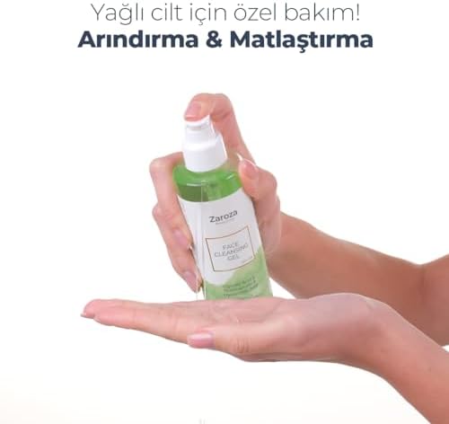 Zaroza Arındırıcı & Gözenek Sıkılaştırıcı Yüz Temizleme Jeli Glycolic Asit&niacinamide&hyaluronic 200 ml